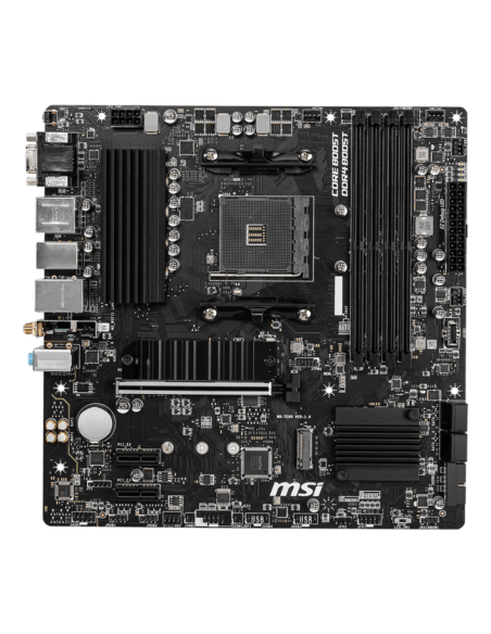 MSI B550M PRO-VDH WIFI placa base AMD B550 Zócalo AM4 micro ATX