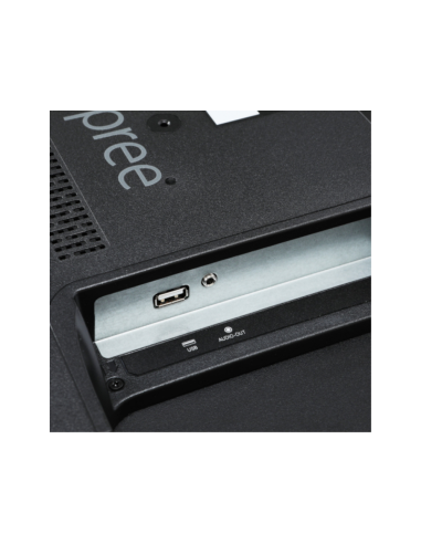 Hannspree HL407UPB pantalla de señalización 100,3 cm (39.5") VA 260 cd / m² Full HD Negro Procesador incorporado