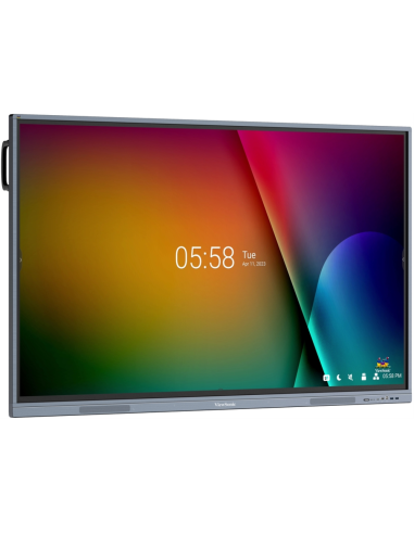 Viewsonic IFP7533-G pantalla de señalización Panel plano interactivo 190,5 cm (75") LCD 350 cd / m² 4K Ultra HD Negro Pantalla t