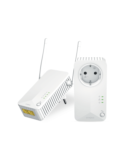 Strong Powerline Wi-Fi 600 Kit 600 Mbit/s Ethernet Wifi Blanco