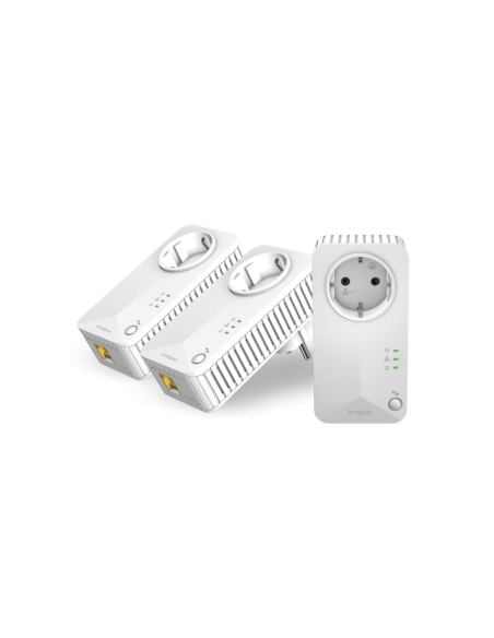 Strong Powerline 600 Triple Pack EU V2 600 Mbit/s Ethernet Blanco 3 pieza(s)