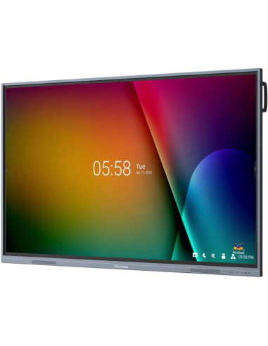 Viewsonic IFP8633-G pantalla de señalización Panel plano interactivo 2,18 m (86") LED Wifi 450 cd / m² 4K Ultra HD Negro Pantall