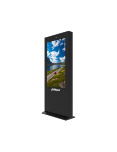 Dahua Technology LDV55-EAO400L Diseño de tótem 139,7 cm (55") LCD 2500 cd / m² 4K Ultra HD Negro Procesador incorporado Android  2