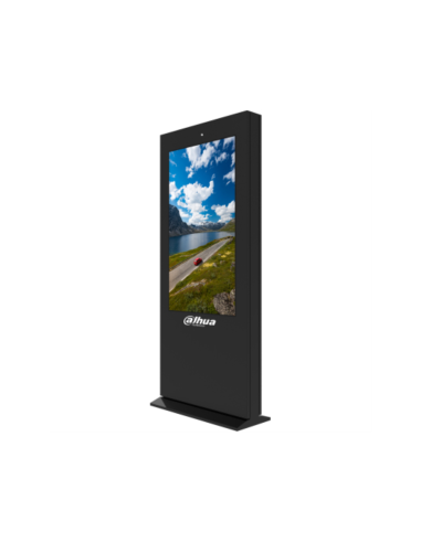 Dahua Technology LDV55-EAO400L Diseño de tótem 139,7 cm (55") LCD 2500 cd / m² 4K Ultra HD Negro Procesador incorporado Android 