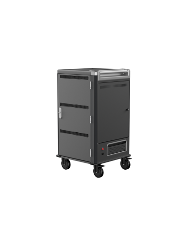 Ewent EW1700 carrito y armario de dispositivo portátil Carro de gestión y carga para dispositivos portátiles Negro, Gris