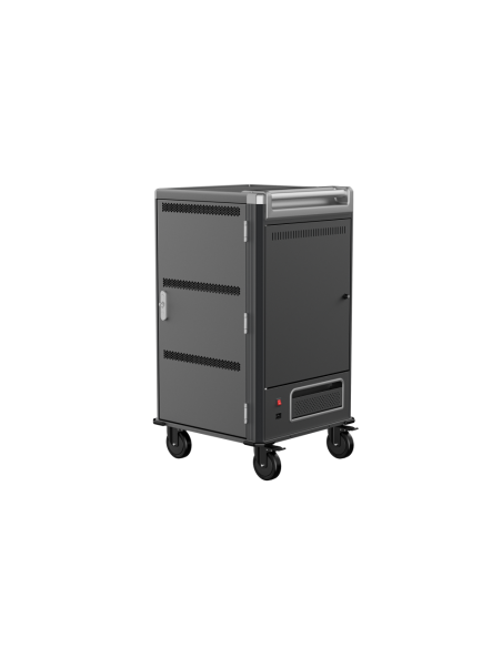 Ewent EW1700 carrito y armario de dispositivo portátil Carro de gestión y carga para dispositivos portátiles Negro, Gris