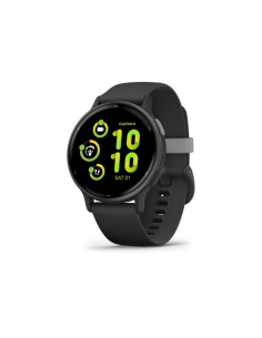 Garmin Vivoactive 5 3,05 cm (1.2") AMOLED 42 mm Digital 390 x 390 Pixeles Pantalla táctil Negro Wifi GPS (satélite)