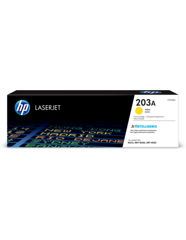 HP Cartucho de tóner Original LaserJet 203A amarillo