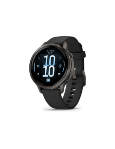 Garmin Venu 4 3,05 cm (1.2") AMOLED 41 mm Digital 390 x 390 Pixeles Pantalla táctil Negro Wifi GPS (satélite)