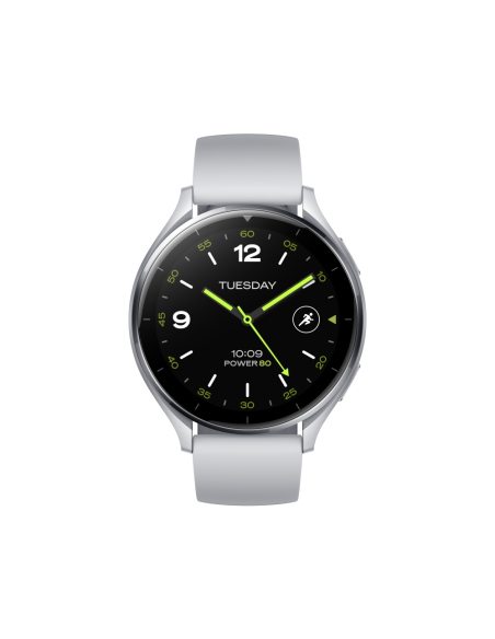 Xiaomi Watch 2 3,63 cm (1.43") AMOLED 46 mm Digital 466 x 466 Pixeles Pantalla táctil Plata Wifi GPS (satélite)