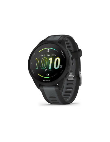 Garmin Forerunner 165 Music 3,05 cm (1.2") AMOLED 43 mm Digital 390 x 390 Pixeles Pantalla táctil Negro GPS (satélite)