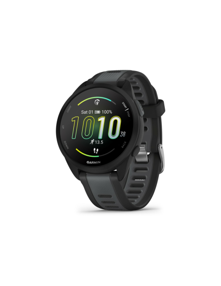 Garmin Forerunner 165 Music 3,05 cm (1.2") AMOLED 43 mm Digital 390 x 390 Pixeles Pantalla táctil Negro GPS (satélite)