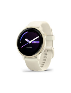 Garmin vívoactive 6 3,05 cm (1.2") AMOLED 42 mm Digital 390 x 390 Pixeles Pantalla táctil Blanco Wifi GPS (satélite)