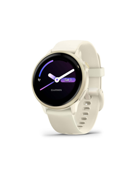 Garmin vívoactive 6 3,05 cm (1.2") AMOLED 42 mm Digital 390 x 390 Pixeles Pantalla táctil Blanco Wifi GPS (satélite)