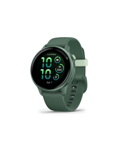 Garmin vívoactive 6 3,05 cm (1.2") AMOLED 42 mm Digital 390 x 390 Pixeles Pantalla táctil Verde Wifi GPS (satélite)