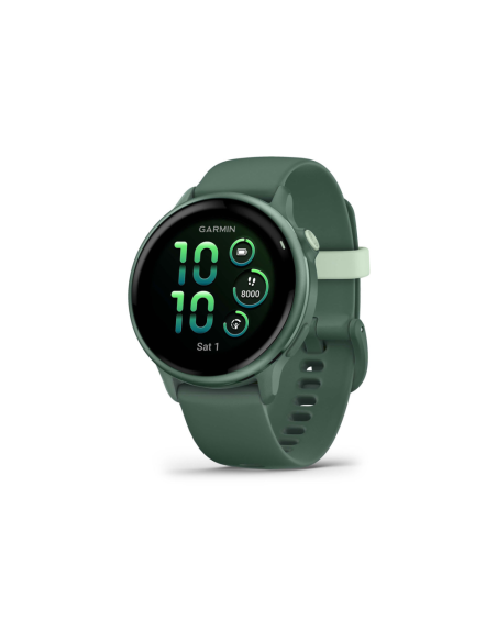 Garmin vívoactive 6 3,05 cm (1.2") AMOLED 42 mm Digital 390 x 390 Pixeles Pantalla táctil Verde Wifi GPS (satélite)