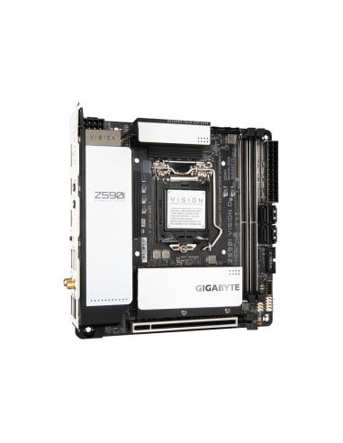 GIGABYTE Z590I VISION D placa base Intel Z590 LGA 1200 (Socket H5) mini ITX