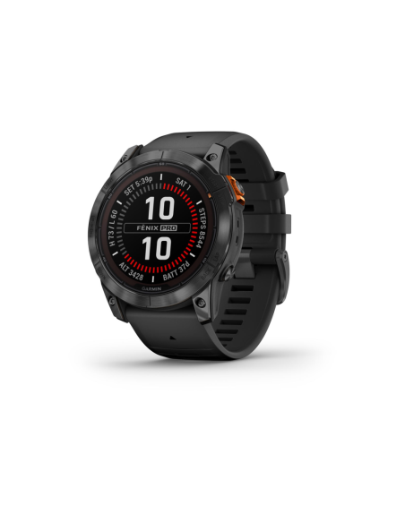 Garmin fenix 7X Pro 3,56 cm (1.4") MIP 51 mm Digital 280 x 280 Pixeles Pantalla táctil Gris Wifi GPS (satélite)