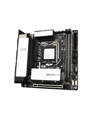 GIGABYTE Z590I VISION D placa base Intel Z590 LGA 1200 (Socket H5) mini ITX