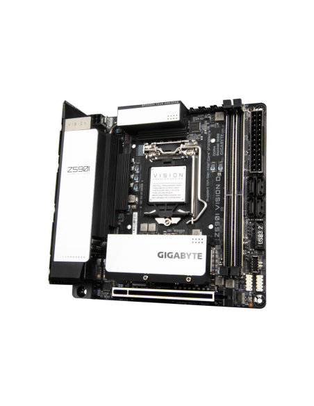 GIGABYTE Z590I VISION D placa base Intel Z590 LGA 1200 (Socket H5) mini ITX