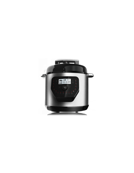 Cecotec Olla GM H Deluxe 6 L Negro, Acero inoxidable
