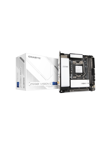 GIGABYTE Z590I VISION D placa base Intel Z590 LGA 1200 (Socket H5) mini ITX