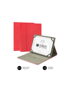 SUBBLIM Funda Tablet Clever Stand Tablet Case 10,1" Red