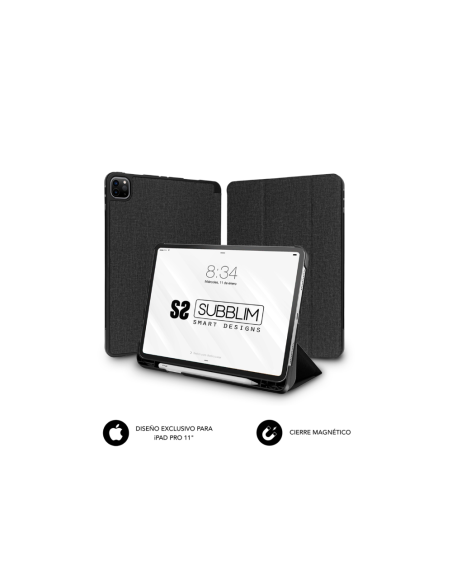 SUBBLIM Funda Tablet Shock Case iPad Pro 11” 2021/20/18 Negro