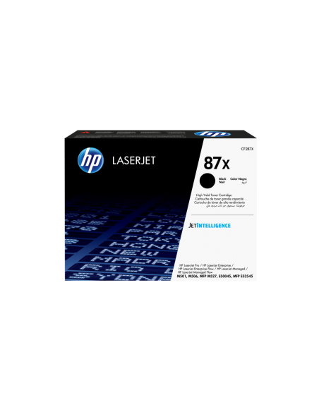 HP Cartucho de tóner original LaserJet 87X de alta capacidad negro