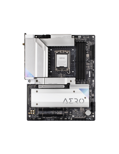 GIGABYTE Z790 AERO G Placa base - Soporta CPUs Intel Core de 14ª generación, hasta 7600MHz DDR5 (OC), 1xPCIe 5.0+4xPCIe 4.0 M.2,