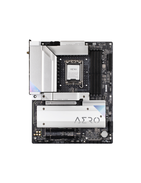 GIGABYTE Z790 AERO G Placa base - Soporta CPUs Intel Core de 14ª generación, hasta 7600MHz DDR5 (OC), 1xPCIe 5.0+4xPCIe 4.0 M.2,