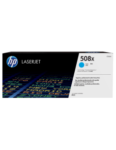 HP Cartucho de tóner original LaserJet 508X cian de alta capacidad