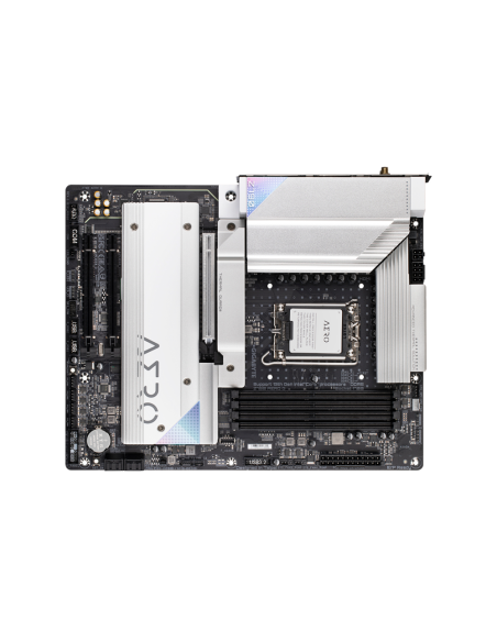 GIGABYTE Z790 AERO G Placa base - Soporta CPUs Intel Core de 14ª generación, hasta 7600MHz DDR5 (OC), 1xPCIe 5.0+4xPCIe 4.0 M.2,