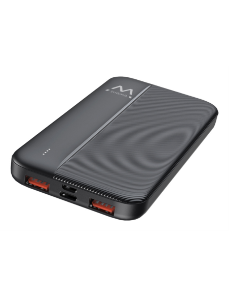 Ewent EW1161 batería externa Polímero de litio Negro