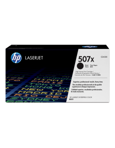 HP Cartucho de tóner original LaserJet 507X de alta capacidad negro
