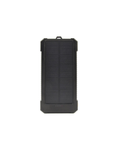 Gembird PB10-SOLAR-1 batería externa Polímero de litio 10000 mAh Negro