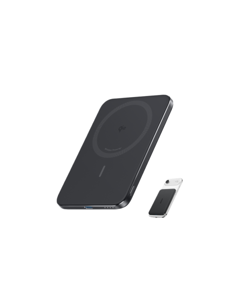 Anker A1665 5000 mAh Cargador inalámbrico Negro