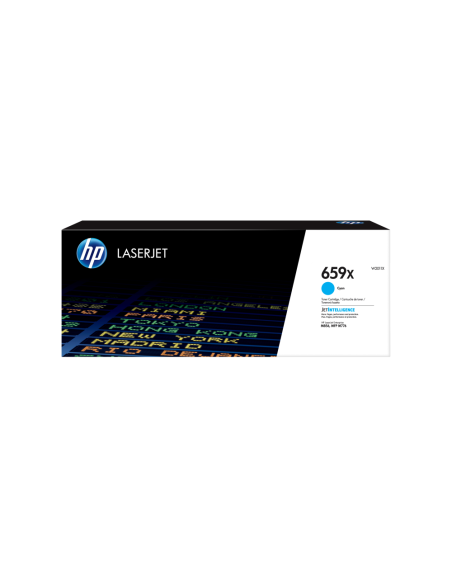 HP LaserJet Cartucho de tóner Original 659X cian de alta capacidad