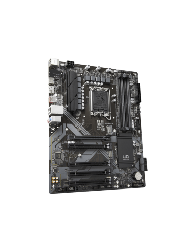 GIGABYTE B760 DS3H DDR4 Placa base - Soporta CPUs Intel Core de 14ª generación, VRM digital de 18+2+1 fases, hasta 5333MHz DDR4 