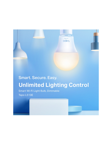TP-Link Tapo L510E(2-PACK) iluminación inteligente Bombilla inteligente Wi-Fi