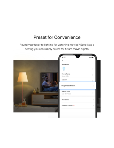TP-Link Tapo L510E(2-PACK) iluminación inteligente Bombilla inteligente Wi-Fi