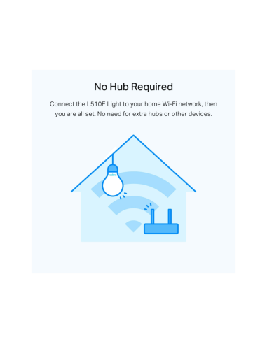 TP-Link Tapo L510E(2-PACK) iluminación inteligente Bombilla inteligente Wi-Fi