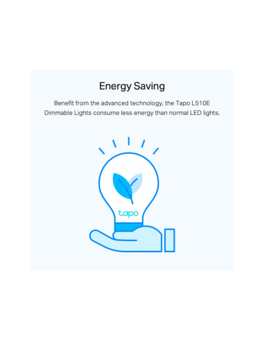 TP-Link Tapo L510E(2-PACK) iluminación inteligente Bombilla inteligente Wi-Fi