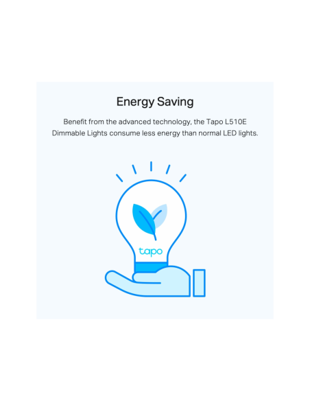 TP-Link Tapo L510E(2-PACK) iluminación inteligente Bombilla inteligente Wi-Fi