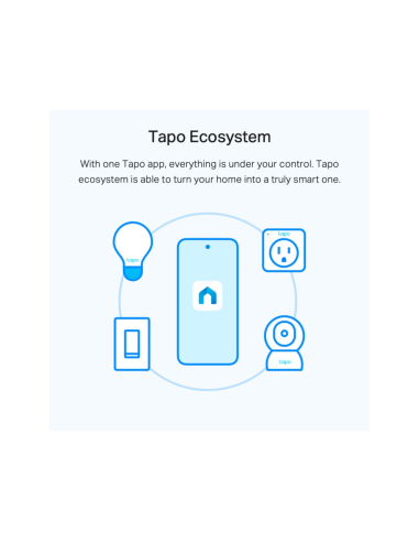 TP-Link Tapo L510E(2-PACK) iluminación inteligente Bombilla inteligente Wi-Fi