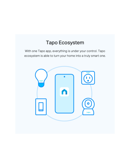 TP-Link Tapo L510E(2-PACK) iluminación inteligente Bombilla inteligente Wi-Fi