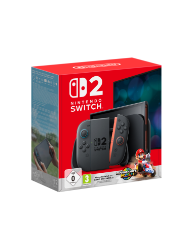 Nintendo Switch 2 + Mario Kart World videoconsola portátil 20,1 cm (7.9") 256 GB Pantalla táctil Wifi Negro
