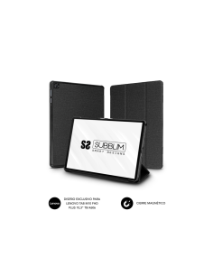 SUBBLIM Funda Tablet Shock Case Compatible con Lenovo Tab M10 Fhd Plus TbX606 Negro