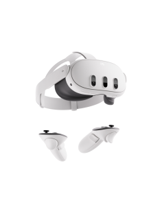 Meta Quest 3 Pantalla con montura para sujetar en la cabeza 515 g Negro, Blanco