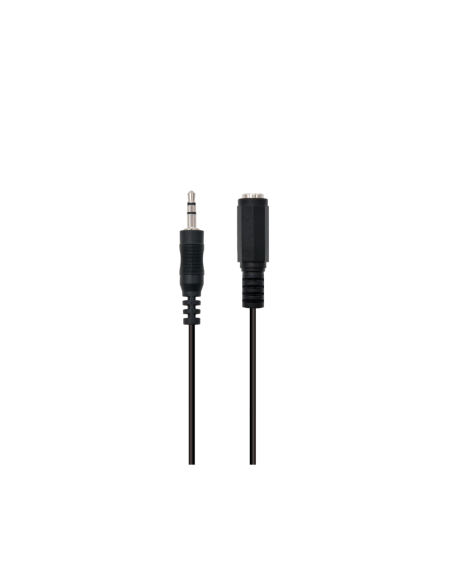 Ewent EC1650 cable de audio 2 m 3,5mm Negro